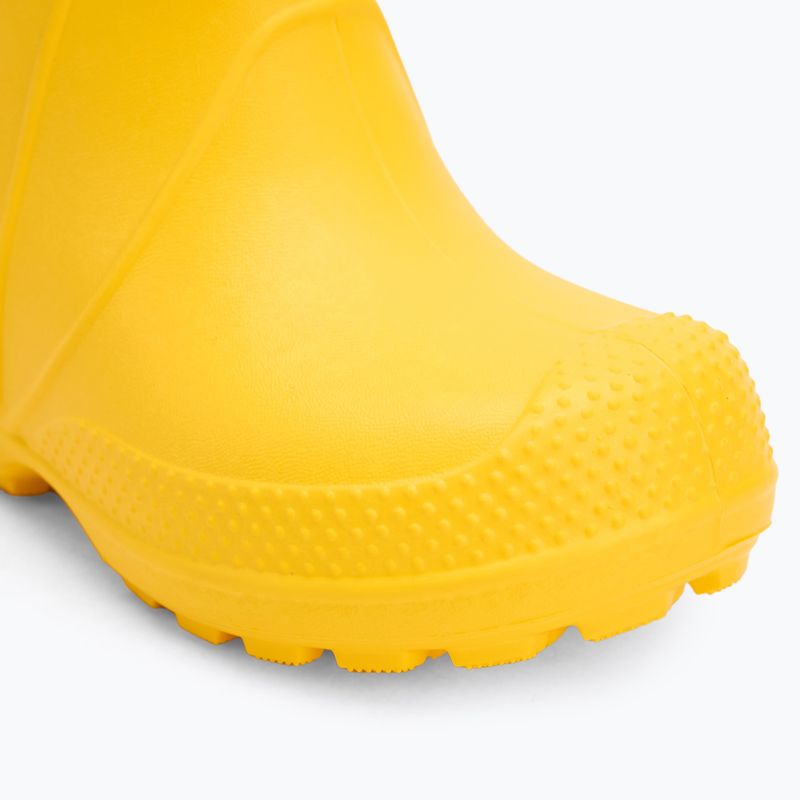 Cizme pentru copii  Crocs Handle It Rain Boot Kids Toddler yellow 7