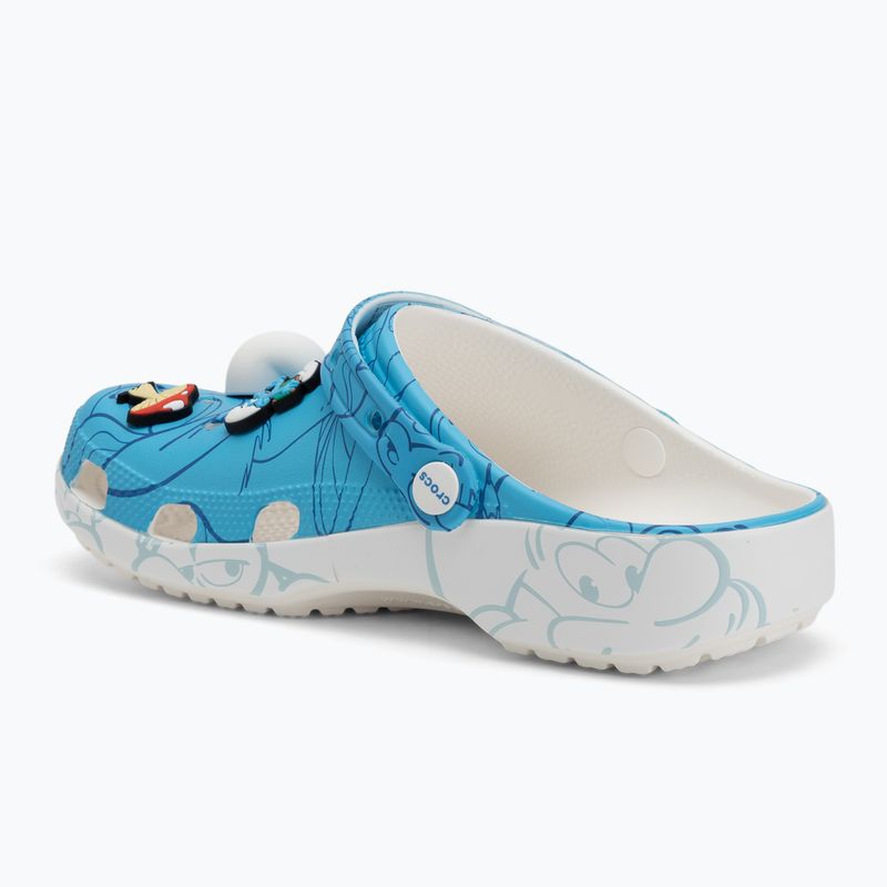 Papuci Crocs Classic Smurfs Clog multicolor 4