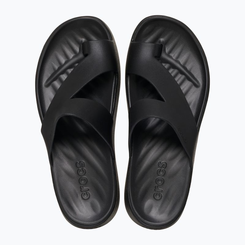 Papuci pentru femei Crocs Getaway Platform Toe Loop black 2