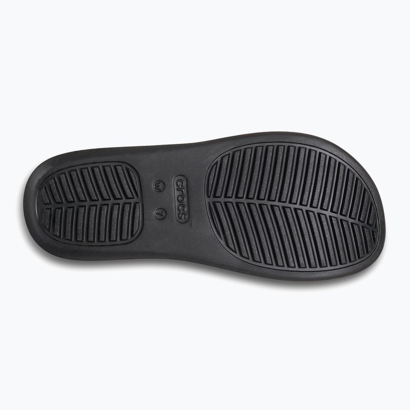 Papuci pentru femei Crocs Getaway Platform Toe Loop black 3