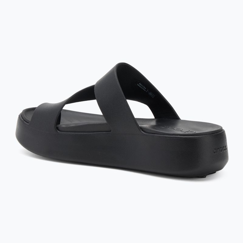 Papuci pentru femei Crocs Getaway Platform Toe Loop black 3