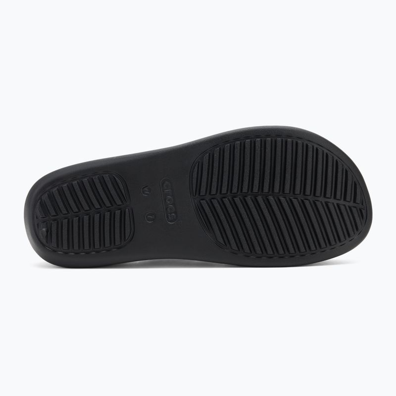 Papuci pentru femei Crocs Getaway Platform Toe Loop black 4