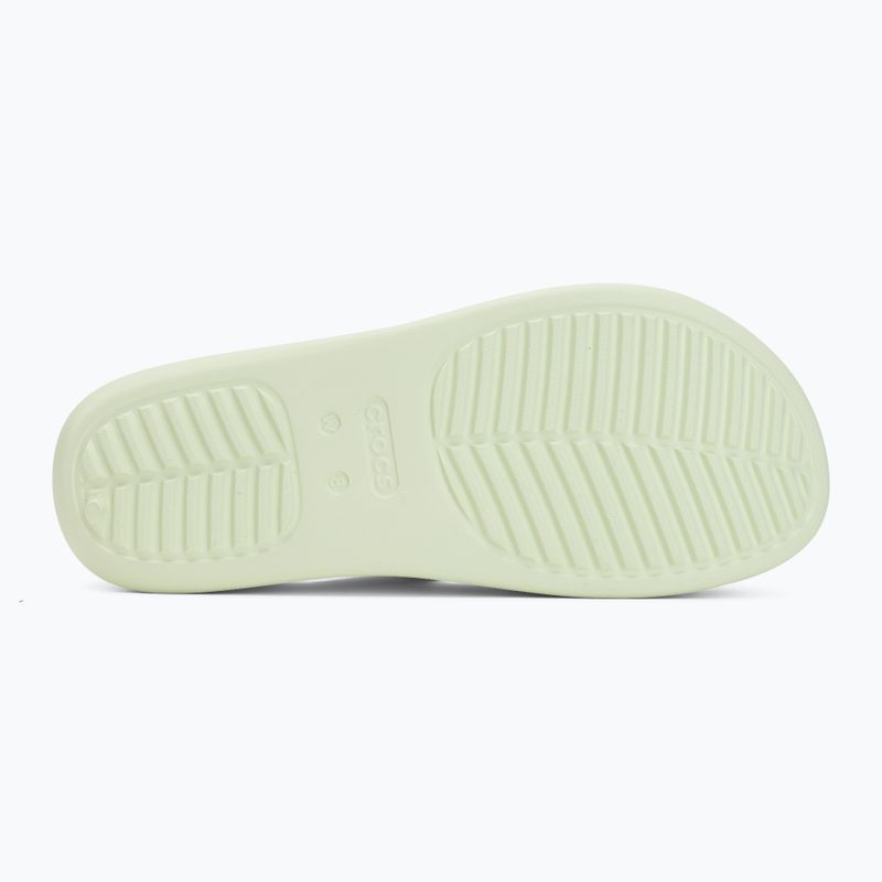 Șlapi pentru femei Crocs Getaway Platform Toe Loop jade tint 4