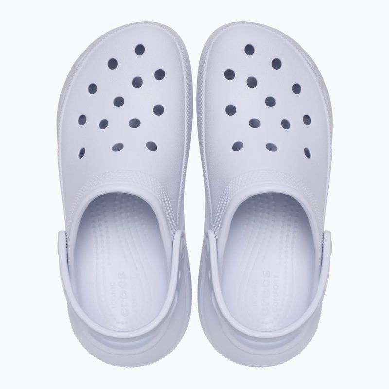 Papuci Crocs Classic Crush Clog frosted grape 5
