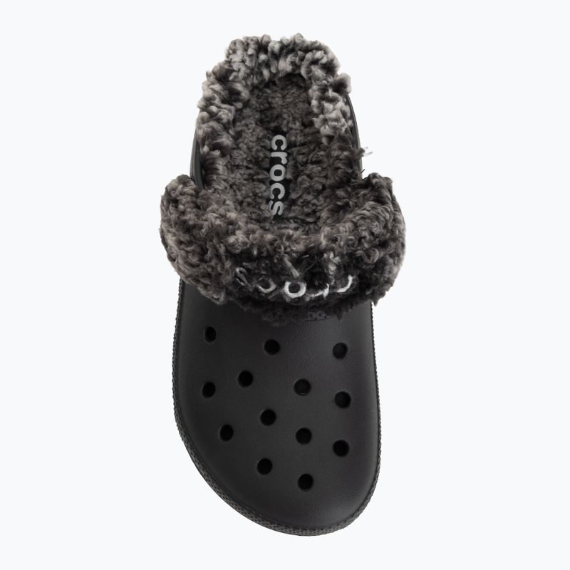Șlapi Crocs Classic Fleece Lined black 6