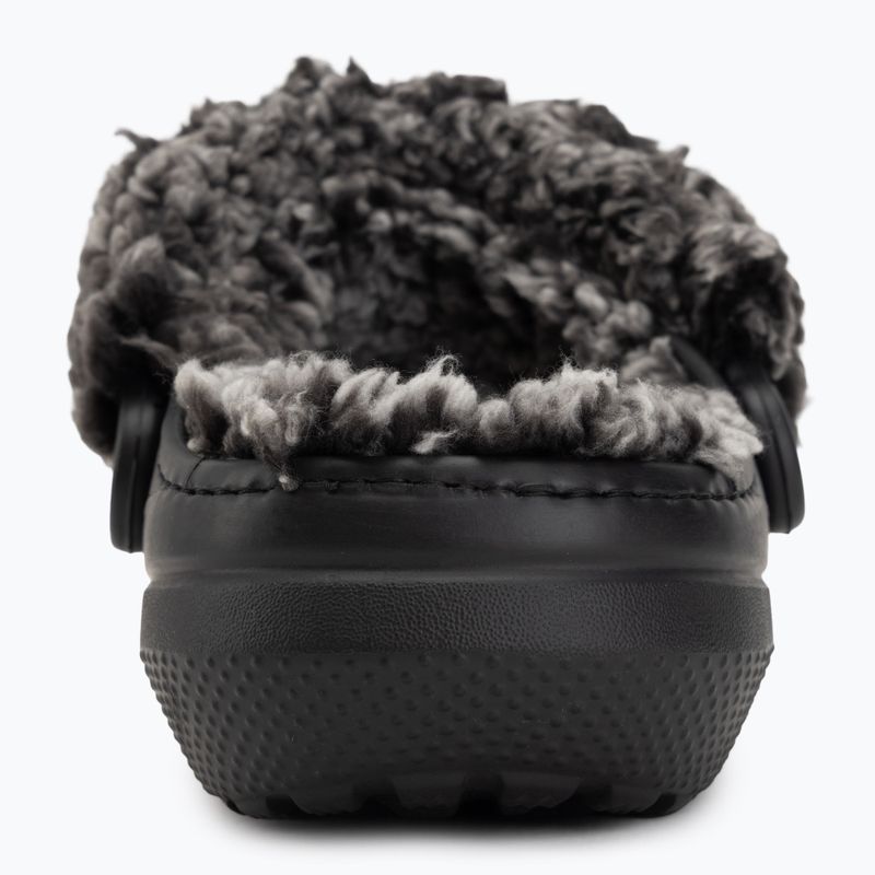 Șlapi Crocs Classic Fleece Lined black 7