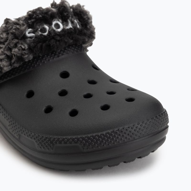 Șlapi Crocs Classic Fleece Lined black 8