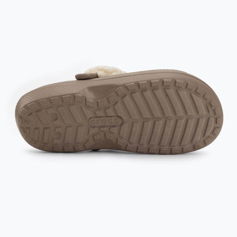 Șlapi Crocs Classic Fleece Lined mushroom 5