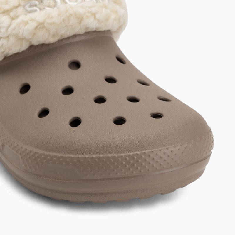 Șlapi Crocs Classic Fleece Lined mushroom 8