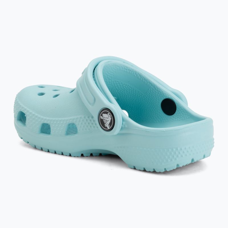 Șlapi pentru copii Crocs Classic Clog Toddler aquamarine 4