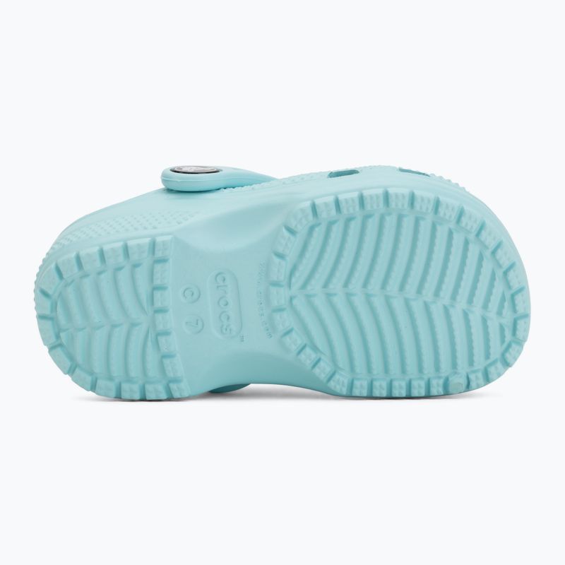 Șlapi pentru copii Crocs Classic Clog Toddler aquamarine 5