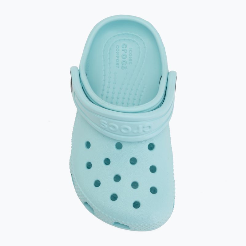 Șlapi pentru copii Crocs Classic Clog Toddler aquamarine 6