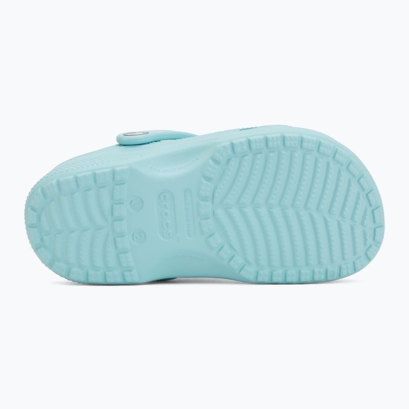 Șlapi pentru copii Crocs Classic Clog Kids aquamarine 5