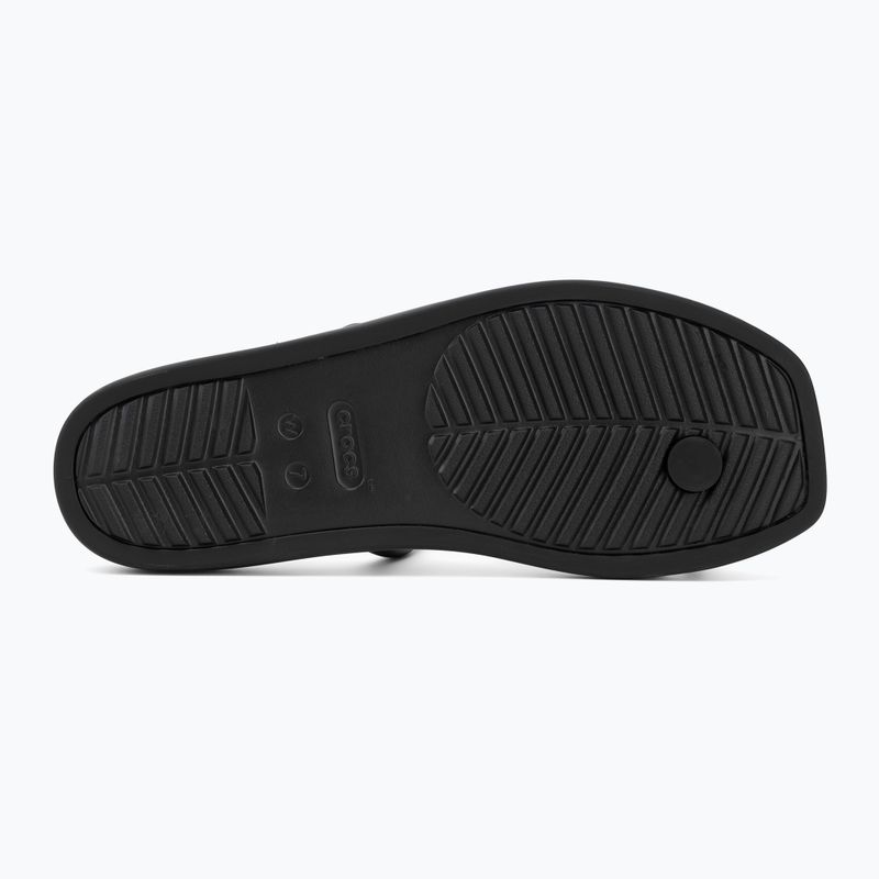Șlapi pentru femei Crocs Miami Studded Toe Loop black 4