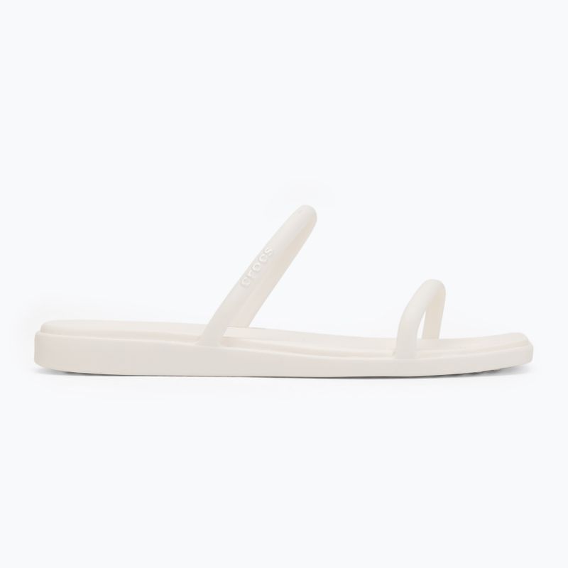 Sandale pentru femei Crocs Miami Two Strap Sandal chalk 2