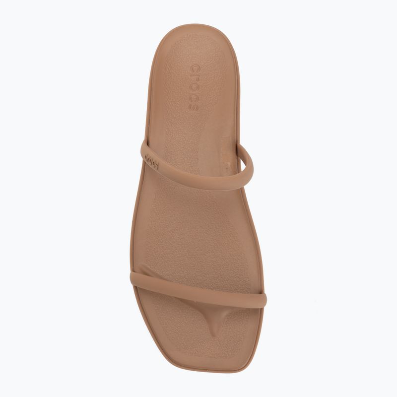 Sandale pentru femei Crocs Miami Two Strap Sandal milk chocolate 5