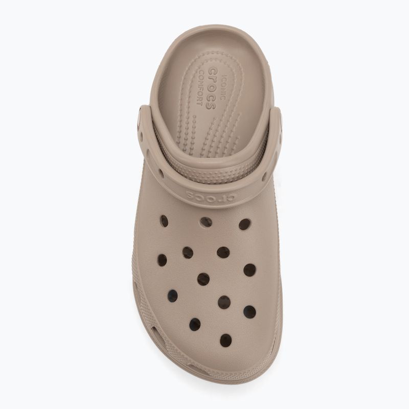 Papuci pentru femei Crocs Classic Bae Clog taupe 6