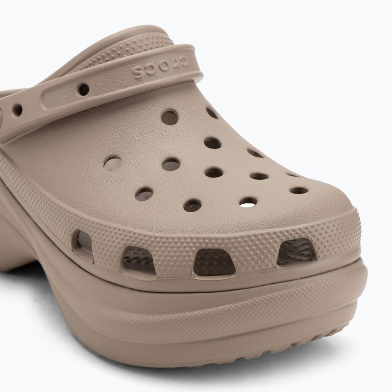 Papuci pentru femei Crocs Classic Bae Clog taupe 8