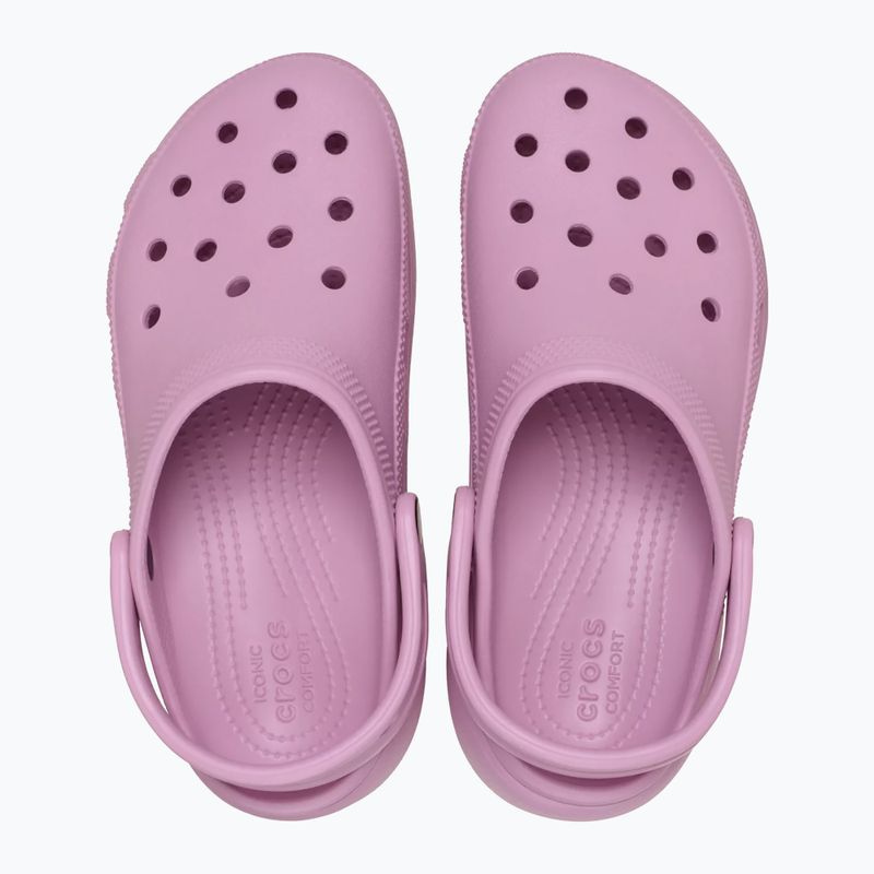 Papuci pentru femei Crocs Classic Platform Clog hydrangea 5