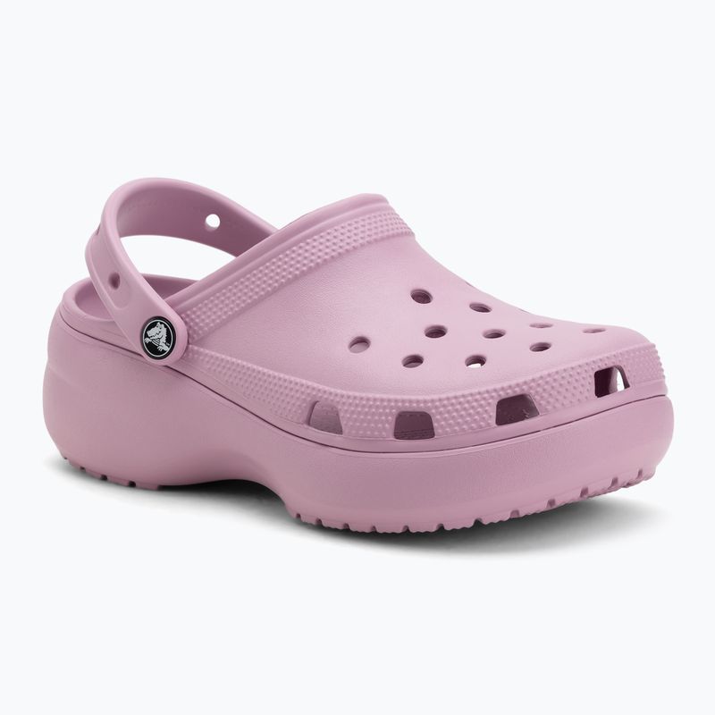 Papuci pentru femei Crocs Classic Platform Clog hydrangea 2
