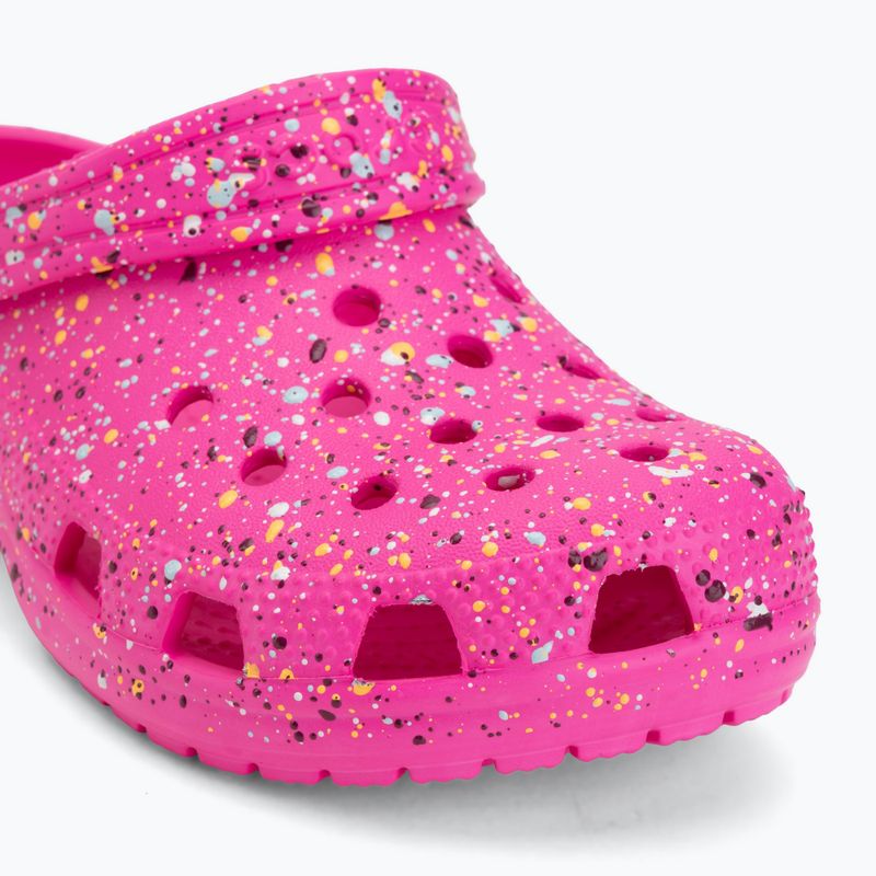 Șlapi pentru copii Crocs Classic Paint Splatter Clog 8