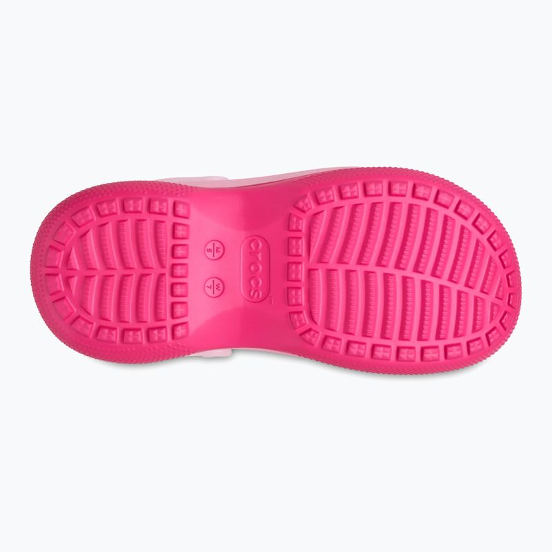 Papuci Crocs Classic Stacked Clog dragon fruit 14