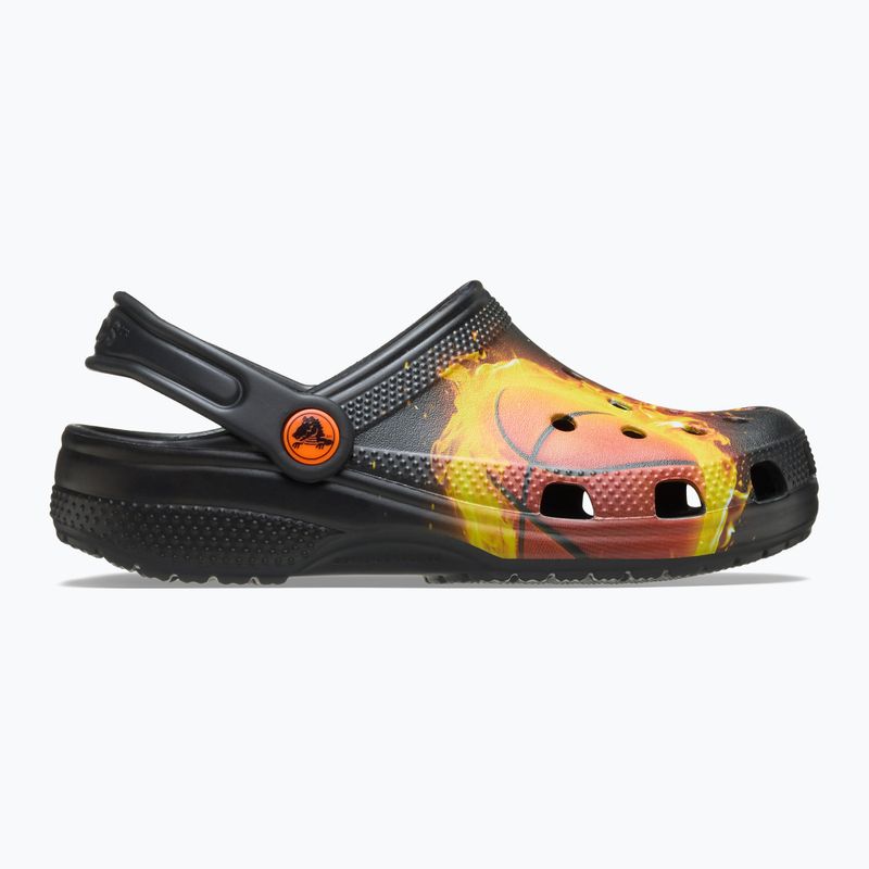 Papuci pentru copii Crocs Flaming Bball Clog Kids black 10
