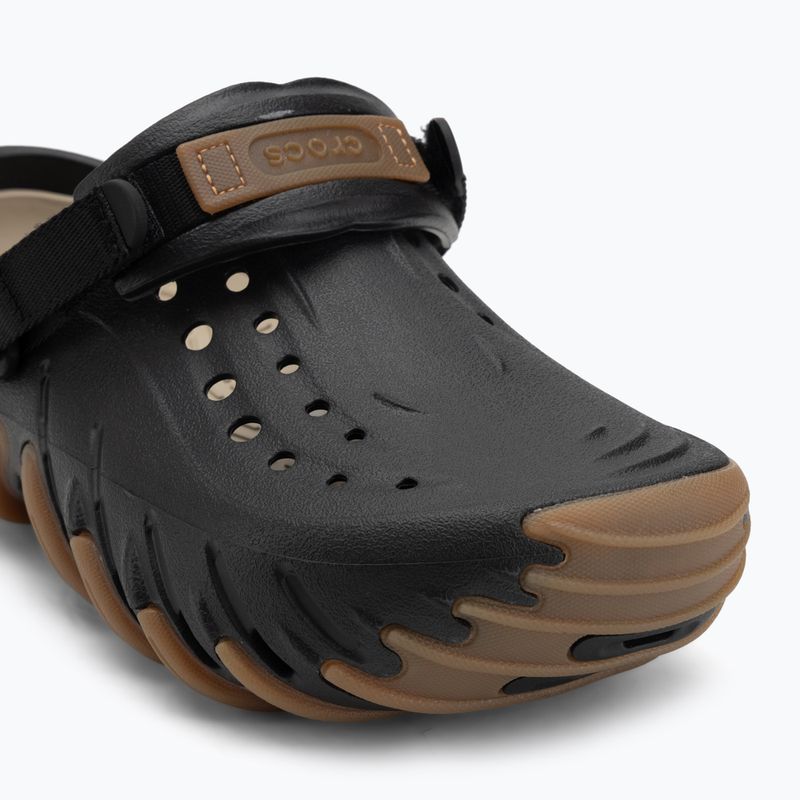Papuci Crocs Echo Gum Ro Clog black 8