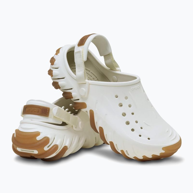 Papuci Crocs Echo Gum Ro Clog chalk 11