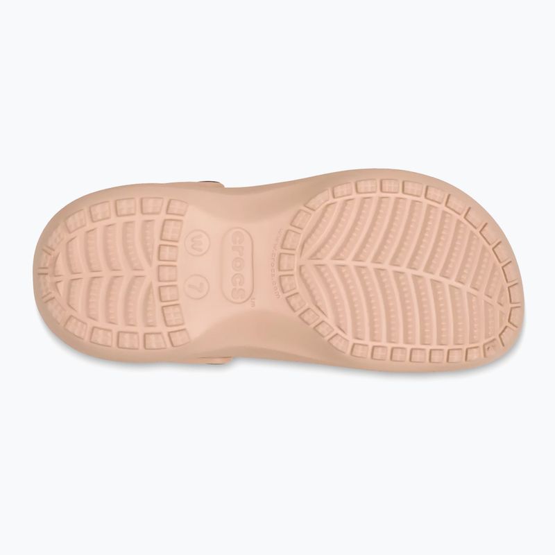 Papuci pentru femei Crocs Classic Platform Clog pink caramel 6