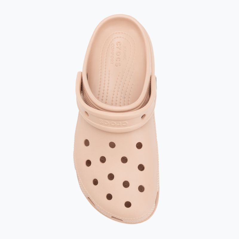 Papuci pentru femei Crocs Classic Platform Clog pink caramel 6