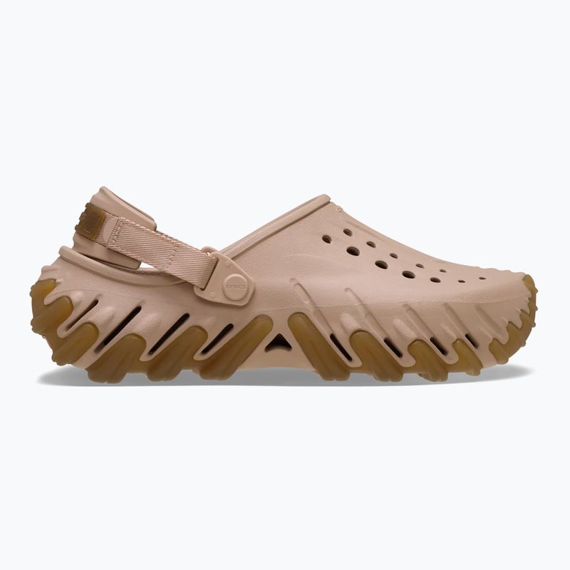 Papuci Crocs Echo Gum Ro Clog pink caramel 10