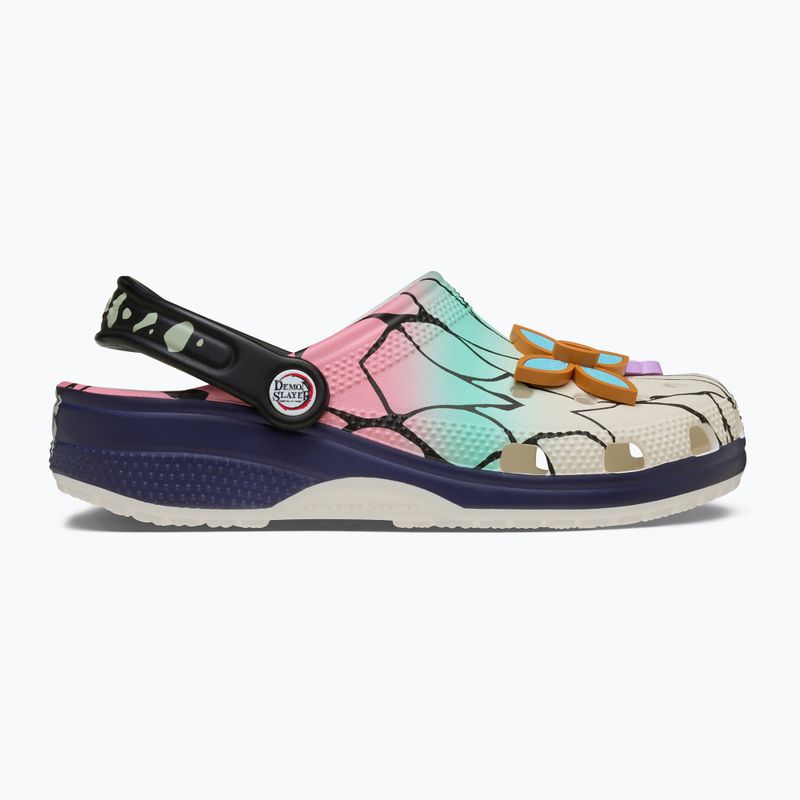 Șlapi Crocs Classic Demon Slayer Shinobu multicolor 2