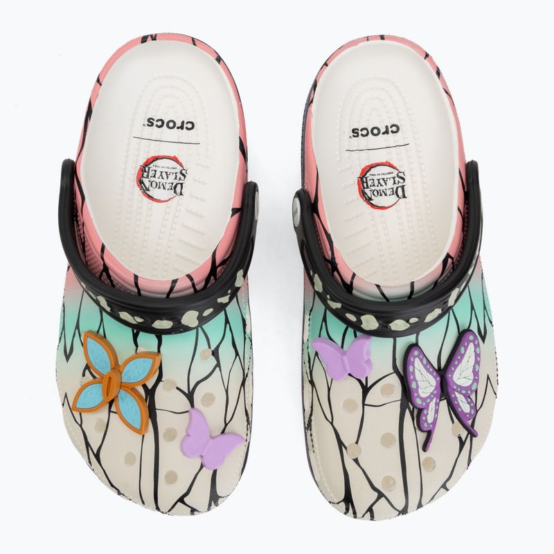 Șlapi Crocs Classic Demon Slayer Shinobu multicolor 6
