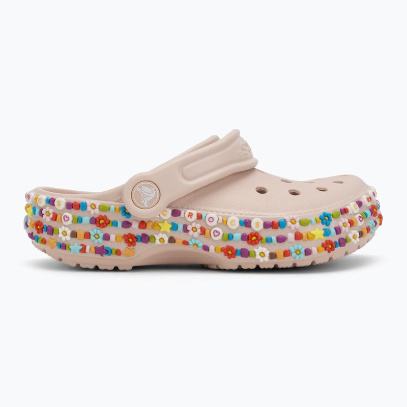Papuci pentru copii Crocs Classic Beaded Band Clog Kids quartz 3