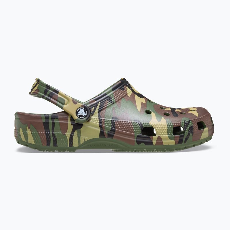 Șlapi Crocs Classic Camouflage army green/multi 2