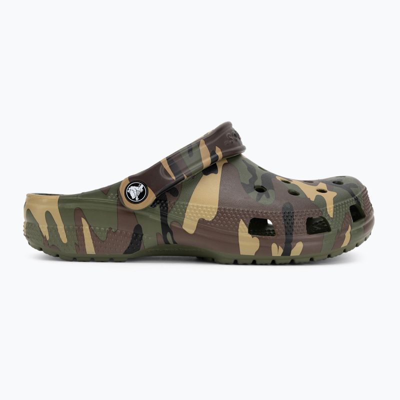 Șlapi Crocs Classic Camouflage army green/multi 3