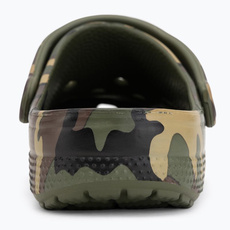Șlapi Crocs Classic Camouflage army green/multi 7