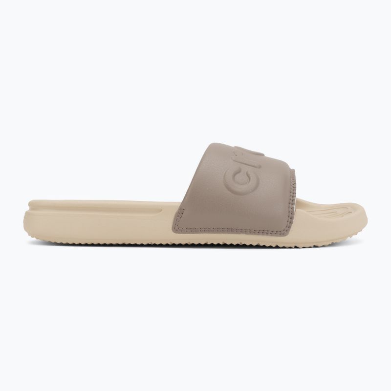 Șlapi pentru femei Crocs All Day bone/taupe 2