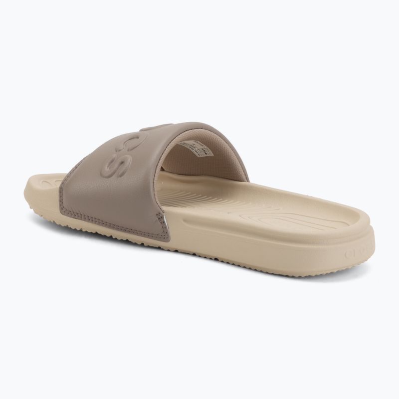 Șlapi pentru femei Crocs All Day bone/taupe 3