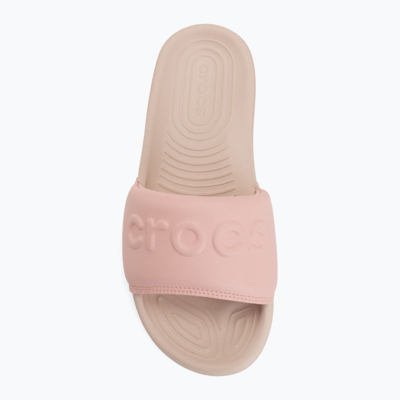 Șlapi pentru femei Crocs All Day powder pink 5