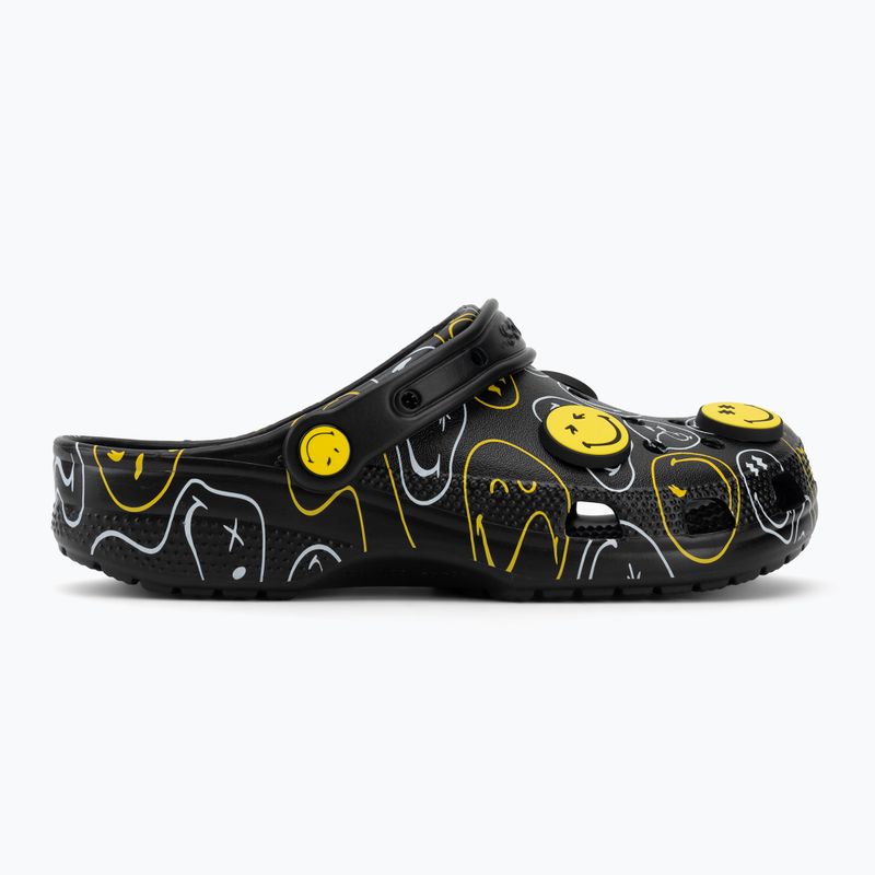 Șlapi Crocs Classic Smiley multicolor 3