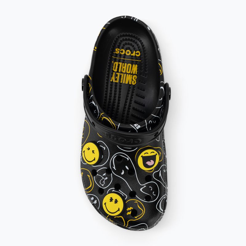 Șlapi Crocs Classic Smiley multicolor 6