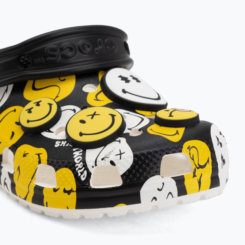 Șlapi pentru copii Crocs Classic Smiley Kids multicolor 8