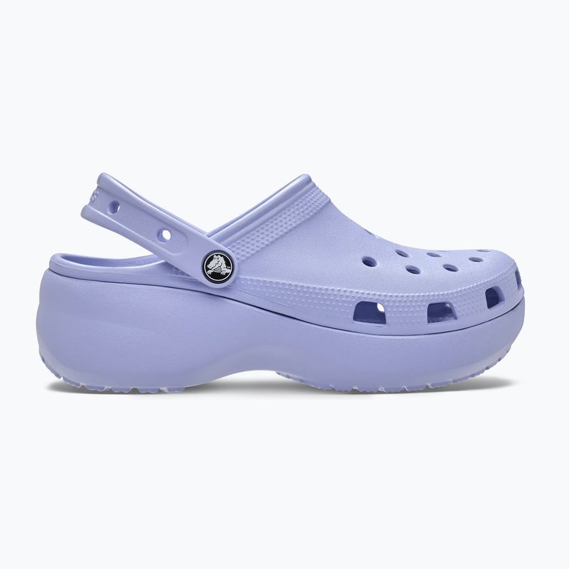 Șlapi pentru femei Crocs Classic Platform Clog blue haze 2