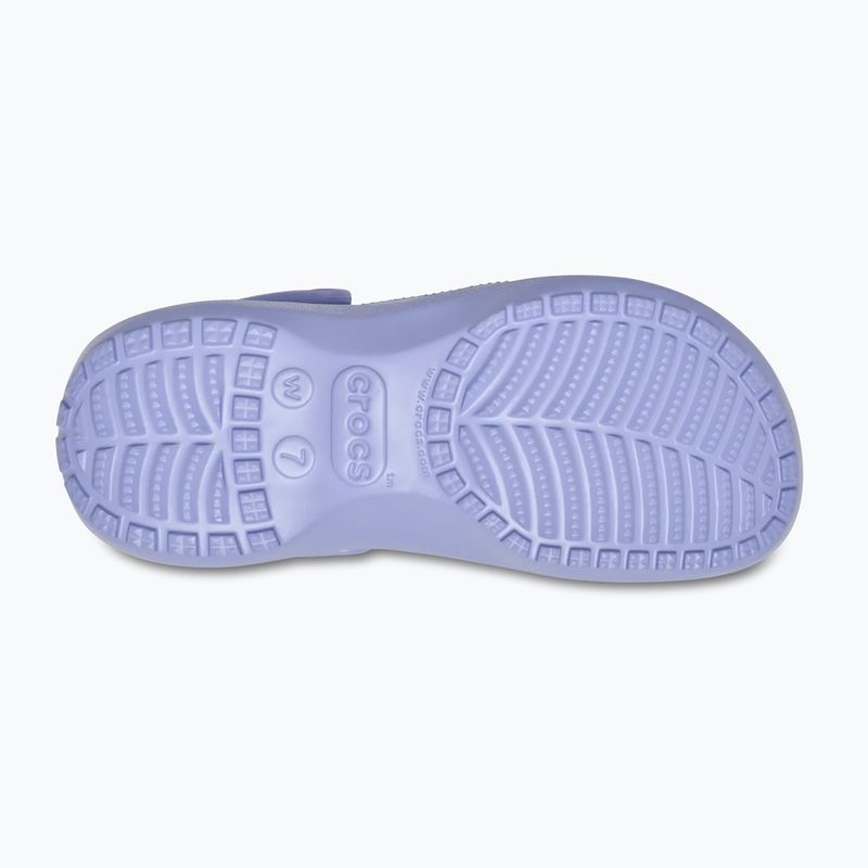 Șlapi pentru femei Crocs Classic Platform Clog blue haze 3