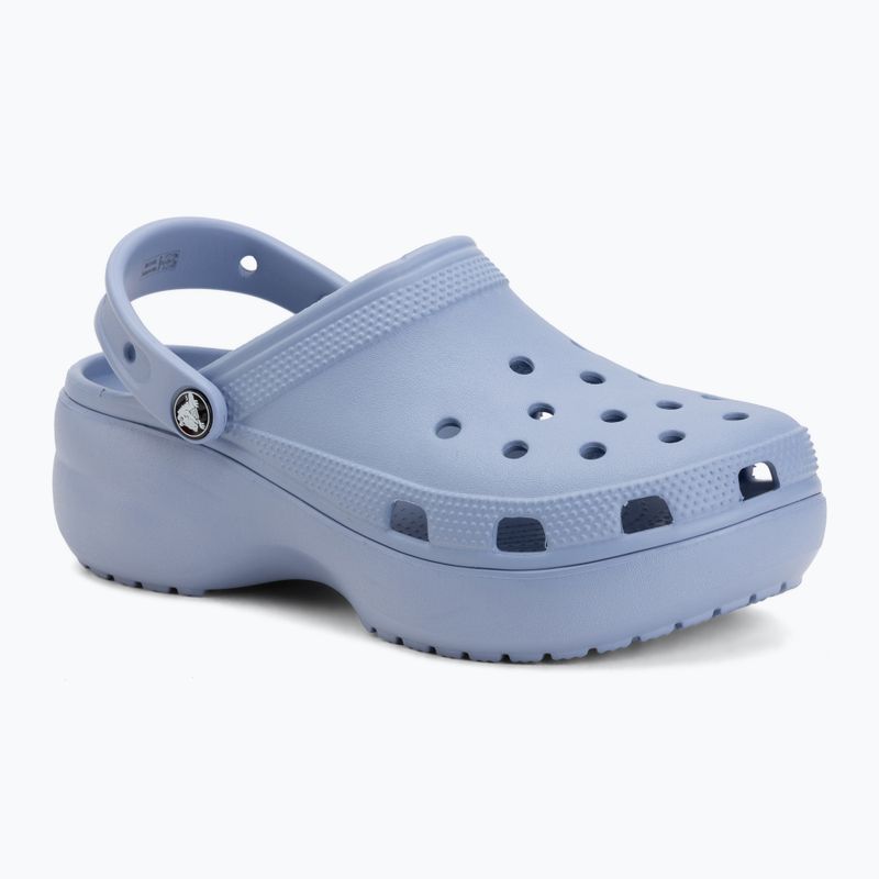 Șlapi pentru femei Crocs Classic Platform Clog blue haze 2