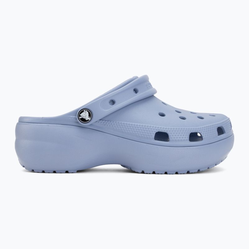 Șlapi pentru femei Crocs Classic Platform Clog blue haze 3