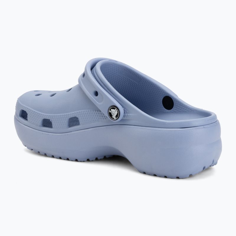 Șlapi pentru femei Crocs Classic Platform Clog blue haze 4