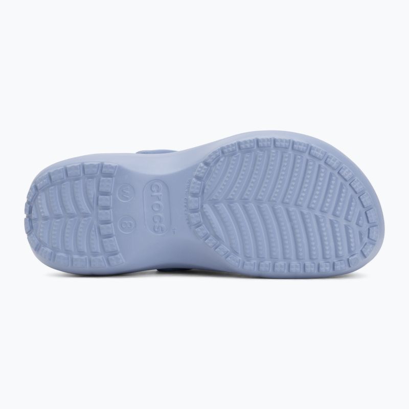 Șlapi pentru femei Crocs Classic Platform Clog blue haze 5